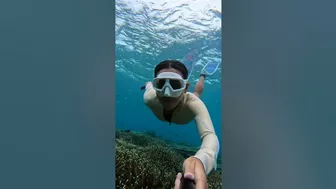 Deep Underwater Girl Swimming | Bikini Girls Swimming In Underwater 139 | Underwater Official 10M