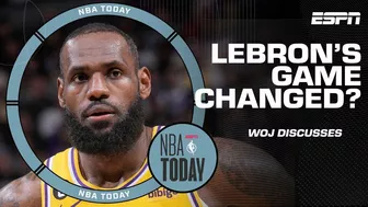 Woj on LeBron's recent changes to his game | NBA Today