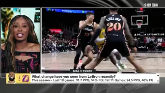 Woj on LeBron's recent changes to his game | NBA Today