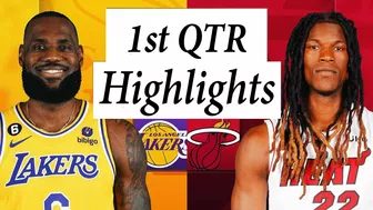 Miami Heat vs. Los Angeles Lakers Full Highlights 1st QTR | Jan 4 | 2022-2023 NBA Season