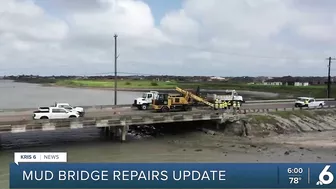 Yorktown Mud Bridge work to stretch into the end of March