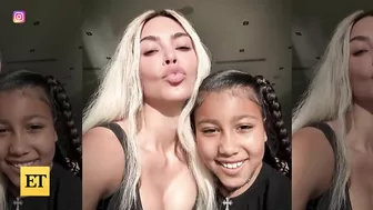 North TRANSFORMS Into Dad Kanye West Alongside Kim Kardashian on TikTok