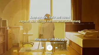 Rihanna - Lift Me Up (Lyrics Terjemahan) tiktok speed up ~ drowning in an endless sea