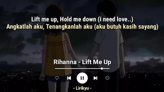 Rihanna - Lift Me Up (Lyrics Terjemahan) tiktok speed up ~ drowning in an endless sea