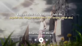 Rihanna - Lift Me Up (Lyrics Terjemahan) tiktok speed up ~ drowning in an endless sea