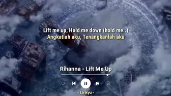 Rihanna - Lift Me Up (Lyrics Terjemahan) tiktok speed up ~ drowning in an endless sea