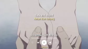 Rihanna - Lift Me Up (Lyrics Terjemahan) tiktok speed up ~ drowning in an endless sea