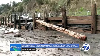 Storm cleanup in Santa Cruz Co. as beach towns brace for more storms on the way in NorCal