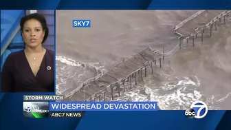 Storm cleanup in Santa Cruz Co. as beach towns brace for more storms on the way in NorCal