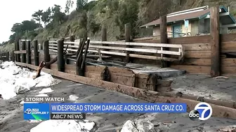 Storm cleanup in Santa Cruz Co. as beach towns brace for more storms on the way in NorCal