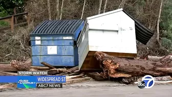 Storm cleanup in Santa Cruz Co. as beach towns brace for more storms on the way in NorCal