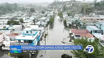 Storm cleanup in Santa Cruz Co. as beach towns brace for more storms on the way in NorCal