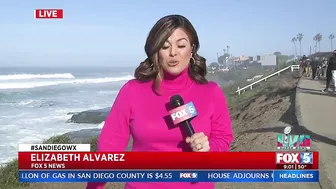 Lifeguards Rescue Surfers At Windansea Beach