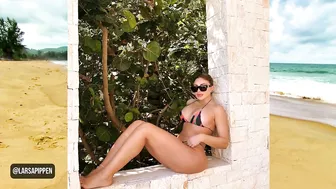 Larsa Pippen Rocks a Selection of Bikinis on Her Beach Holiday