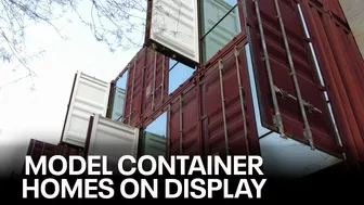 Model shopping container homes to go on display in Downtown Phoenix