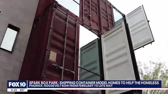 Model shopping container homes to go on display in Downtown Phoenix