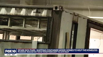 Model shopping container homes to go on display in Downtown Phoenix