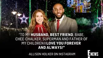 Allison Holker Honors Her "Superman" Stephen "tWitch" Boss | E! News