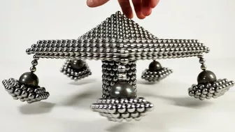 Dynamic Sculpture out of Magnets | Magnetic Games