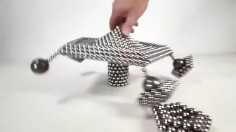 Dynamic Sculpture out of Magnets | Magnetic Games