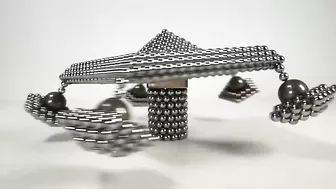 Dynamic Sculpture out of Magnets | Magnetic Games