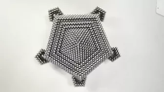 Dynamic Sculpture out of Magnets | Magnetic Games