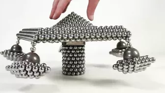 Dynamic Sculpture out of Magnets | Magnetic Games