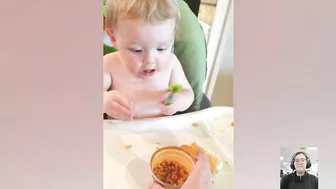 Funny Babies Eating Spaghetti Compilation || Just Laugh