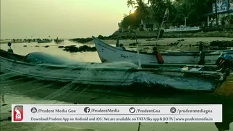 FISH CATCH AT BAGA BEACH | Prudent Media Goa