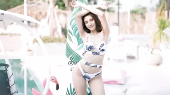 SeeDa "Flavor" Bikini Poolwear lookbook 4Kムービーグラビア