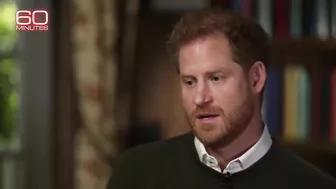 Prince Harry says family didn’t include him in travel plans before Queen Elizabeth died | 60 Minutes