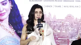 Samantha EMOTIONAL Speech At Shaakuntalam Movie Trailer Launch Event | Dil Raju | Daily Culture