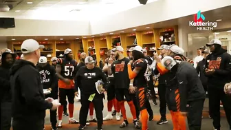 Week 18 Game Balls Go To... | Locker Room Celebration