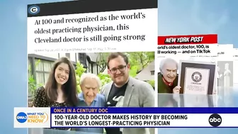 100-year-old doctor becomes a TikTok sensation