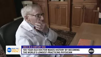 100-year-old doctor becomes a TikTok sensation