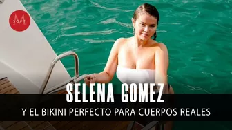 Selena Gomez dice 'adiós' al vientre plano con el bikini perfecto para cuerpos REALES