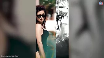 Avneet Kaur Dancing In Bikini In Swimming Pool????????????