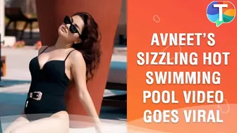 Avneet Kaur's HOT video from swimming pool in a BIKINI goes viral!