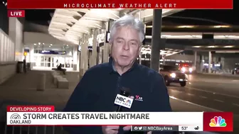 Southern California Storm Creates Travel Nightmare in Oakland