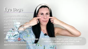 These 3 Daily Exercises Will Reduce Eye Bags - Face Yoga BiteSize