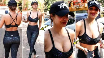 పవన్ కళ్యాణ్ ఐటమ్ పోరి????| Malaika Arora Latest Video Spotted Outside Yoga Class | Movie Blends