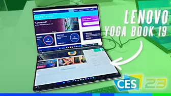 Trên tay LENOVO YOGA BOOK 9i tại CES23: Laptop 2 màn ngày càng thông minh