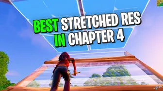 *NEW* BEST STRETCHED Resolution in Chapter 4 (Best Fortnite Settings)