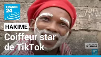 Hakime, coiffeur star de TikTok : le guinéen bat des records sur le réseau social • FRANCE 24