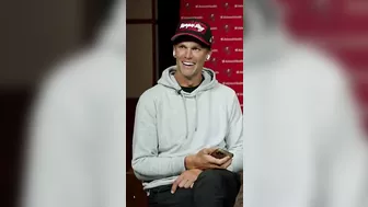 Tom Brady & Tristan Wirfs Do The Whisper Challenge