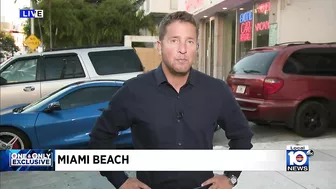 Police search for suspects who slammed into parked car on South Beach