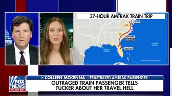 Travel hell: Woman tells Tucker about 37-hour train nightmare