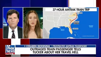 Travel hell: Woman tells Tucker about 37-hour train nightmare