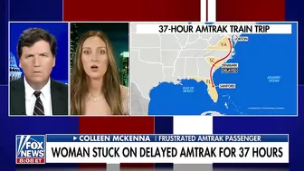 Travel hell: Woman tells Tucker about 37-hour train nightmare