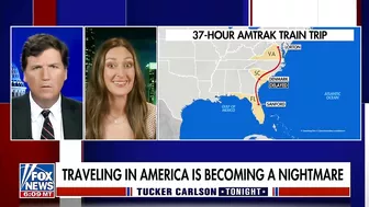 Travel hell: Woman tells Tucker about 37-hour train nightmare